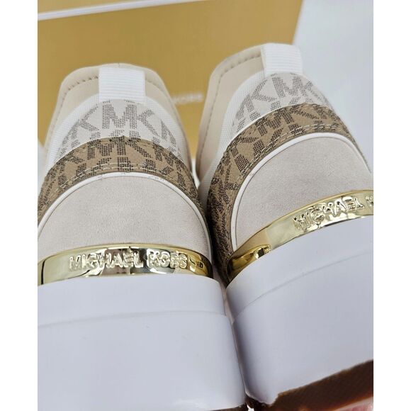 Michael Kors Muse Mesh & Logo Trainer Sneaker Size 8 - Picture 11 of 13